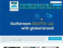 Tablet Screenshot of gulfstreamenergy.co.za